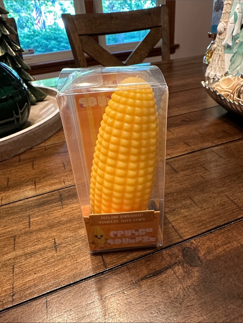 Yellow Corn Squeeze Toy Stress Reliever - Party Favor